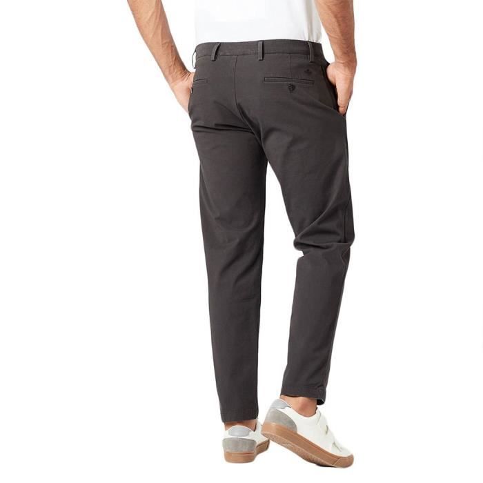 Dockers Pantalon Homme Smart 360 Flex Alpha Slim - Confort Et Style Inégalés