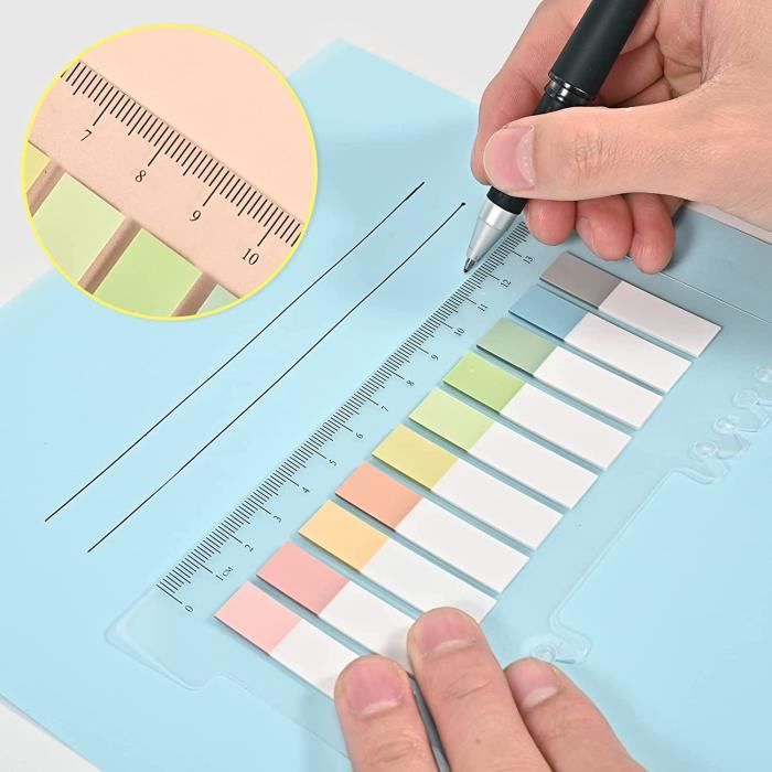 200 Pièces Marque Page Adhesif Sticky Notes Marque Page