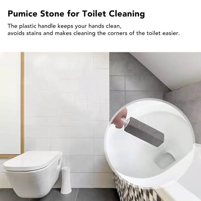 Tbest pierre ponce pour le nettoyage des toilettes 2 pièces pierre