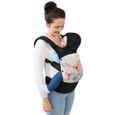 Porte-bébé ergonomique HUGGY - KINDERKRAFT - Motifs Oiseaux - Jusqu’à 20 kg - Mixte-2