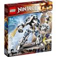LEGO NINJAGO 71738 Le robot de combat Titan de Zane, jeu de construction de robot ninja comprenant des figurines à collectionner-2