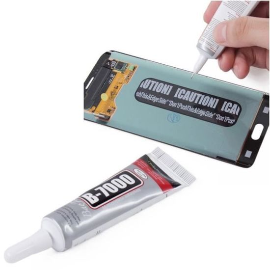 Colle écran TB 7000 Pour Vitre IPhone, Console, Tablette, PC - Adhésif Universel - Neuf Sous Blister