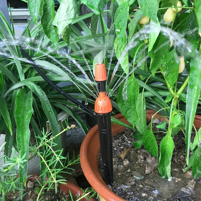 Kits D'Irrigation Goutte à Goutte, 10M/32,8 Pieds ÉQuipement D'Arrosage  Automatique, SystèMe D'Irrigation Goutte à Goutte DIY - Cdiscount Jardin