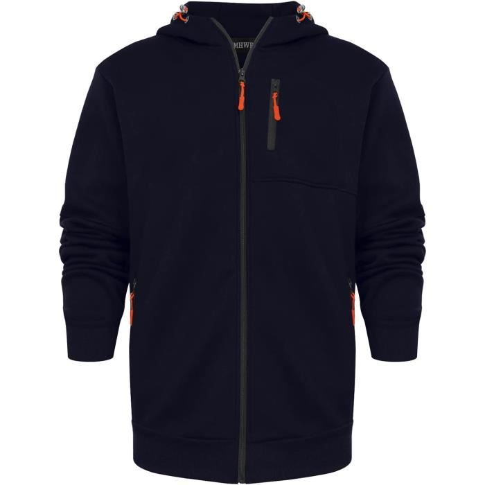 Caban homme capuche sale
