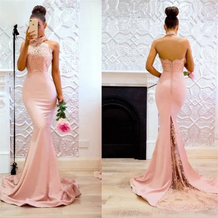 Robe de store mariée rose gold