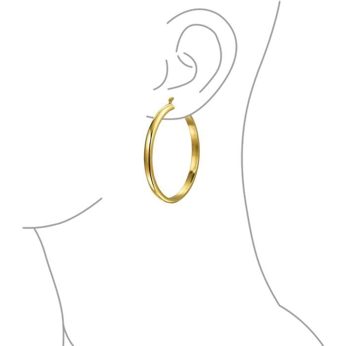 Boucles d'oreilles Goutte d'Eau Plaqué or | Les Jacottes