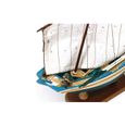 Maquette de bateau en bois : Gamela Carmina Coloris Unique-3
