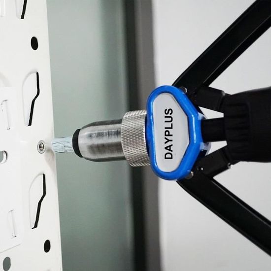 FOREVTL Pince à Insert Fileté - Kit Complet 98 Écrous + 5 Mandrins M5-M12 - Étau à Sertir Professionnel