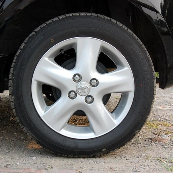 UYRVAPE 4 PCS Centre de Jante Capuchons - Cache Moyeu Centre de Roue, Enjoliveur de Voiture, Bouchon de Jante argent, Plastique ABS Cache-Moyeu, Jantes Enjoliveurs Accessoires pour Voitures,OD 65mm