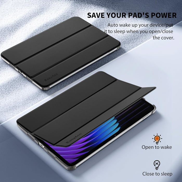 Étui Xiaomi Pad 7 / Pad 7 Pro Effet Cuir avec Support Rotatif à 360