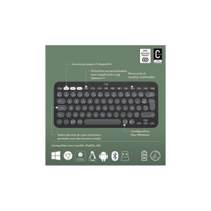 Dierya Clavier de Jeu mécanique 60% True RGB rétro-éclairé Bluetooth 5.1 Clavier d'ordinateur