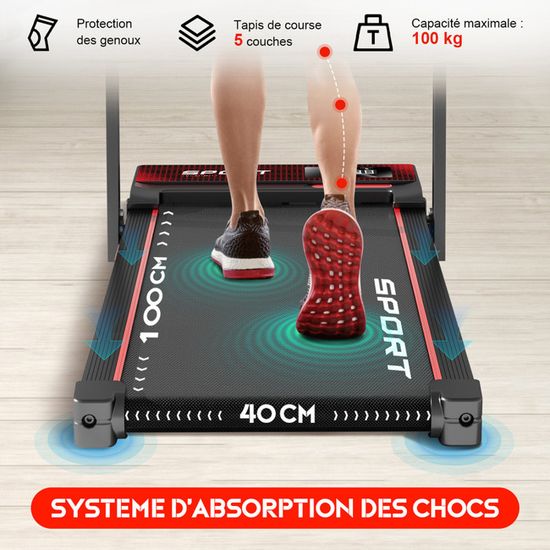 RAOO MIN Tapis De Course, Tapis De Marche Et Tapis De Course