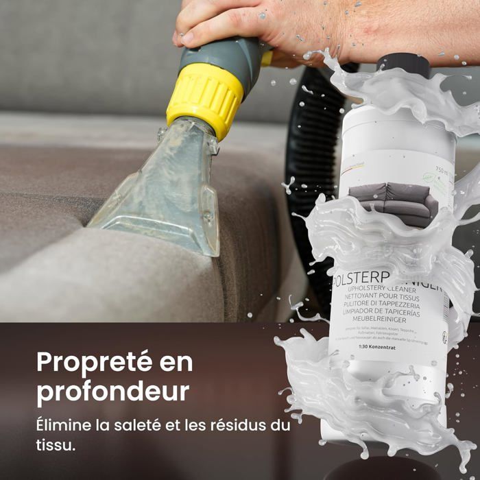 Nettoyant Tissus d’Ameublement [750ML] Produit pour Shampouineuse — free download