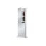 Armoire Meuble A Chaussures Blanc Avec Miroir Rangement Pour 18