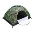Tente pop - up lancer tente Camping tente de randonnée imperméable 2 - 3 personnes tente familiale-0