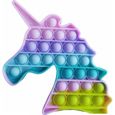 Licorne Pincez sensorielle Jouet Pousser Pop Bubble Sensory Fidget Toy Pop It Figit Jouet Fidget Jouets autisme Anti-Stress,-0
