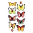 Stickers 3d Papillon Jaune Achat Vente Pas Cher stickers 3d papillon jaune