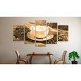 Tableau Cuisine Nature Morte Chic Dimension 200x100 Coffe Espresso Cappuccino Latte Machiato Achat Vente Tableau Toile Cdiscount
