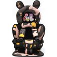 Chaise nouveau-né avec ceinture coussin de siège de voyage bébé confortable fauteuil réglable camouflage ours noir-0
