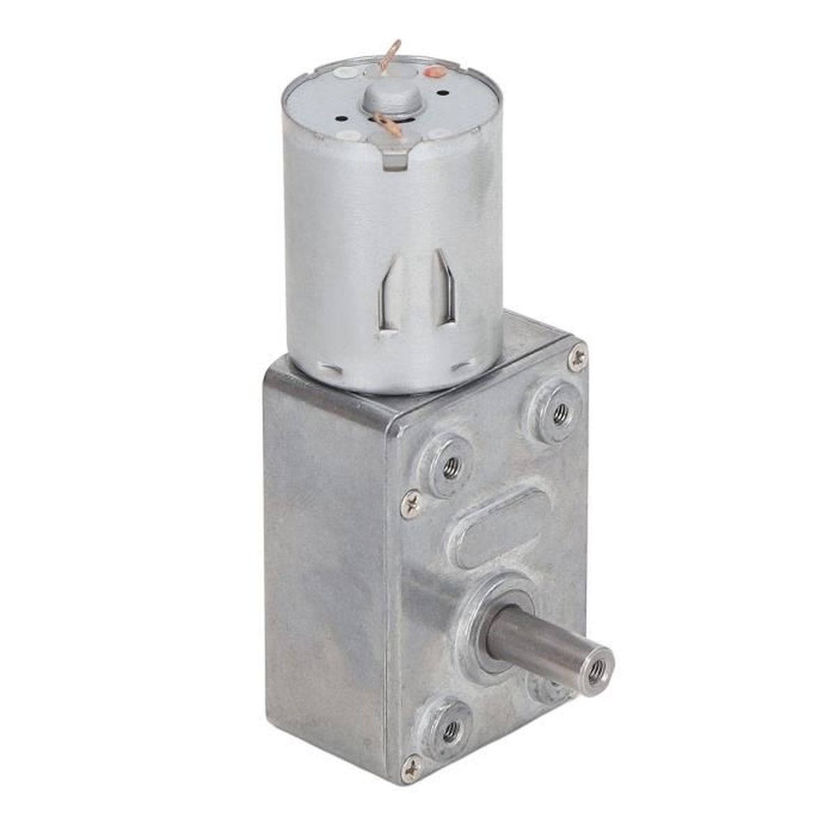 LAN Motoréducteur à Vis Sans Fin Auto-verrouillable, Réversible, à Haute Torsion, Turbine