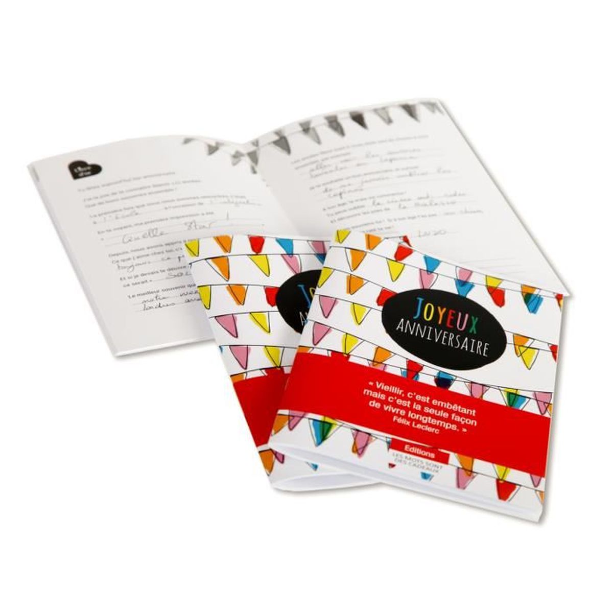Carnet D Anniversaire Phrases A Completer Livre D Or Achat Vente Carnet De Notes Carnet D Anniversaire Cdiscount