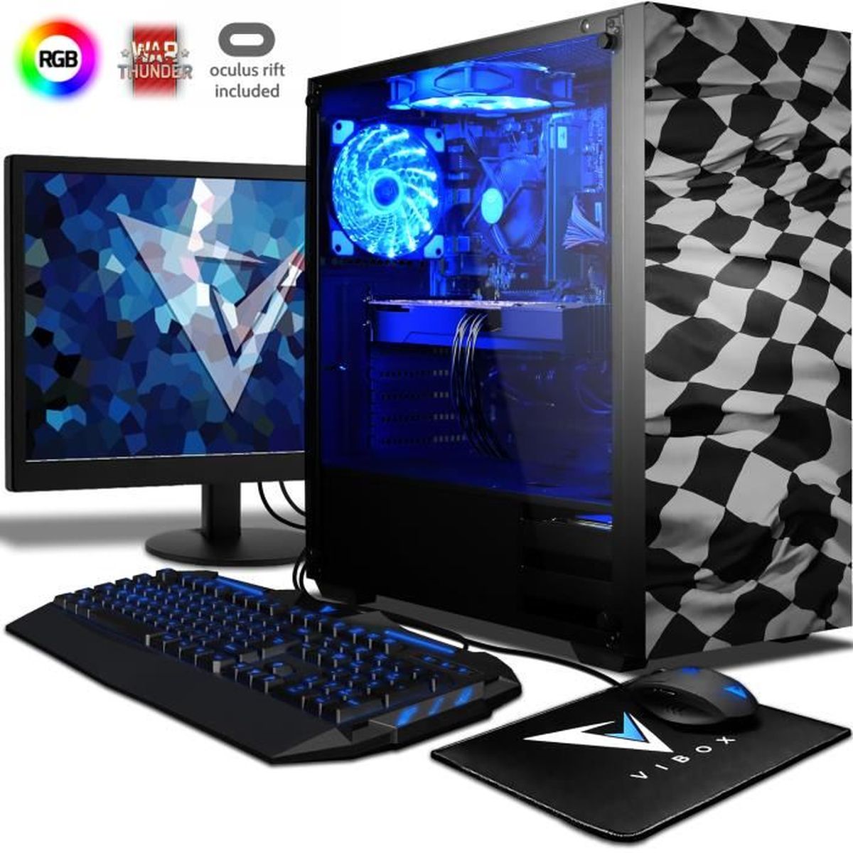  Killstreak VGTR60-187 VR PC Gamer avec Oculus