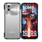 Telephone Portable Incassable DOOGEE Blade10 Power 24Go+256Go,6.6" Écran HD+ 10300mAh Smartphone Robustee Android 14 NFC -Argent