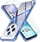 MASSILIA TECH Coque pour XIAOMI REDMI 14C et 2 vitres verre trempé compatible magsafe magnétique transparent antichocs