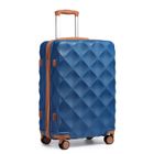 British Traveller Valise Cabine 53x35x21cm Valise Rigide Ultra Légère Valises de Voyage avec 4 roulettes et Serrure TSA, Marine