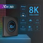 VHXSIN X96 X4 Smart TV Box Android 11 Amlogic S905X4 TV Box 4 go RAM 32 go 64 go Support AV1 8K Dual Wifi BT4.1 4 go 32 go 1000m lan