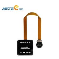 Caméras MATECam 4K 30FPS Mini X7 150 degrés avec application de boîtier pour la sécurité intérieure/maison/bureau