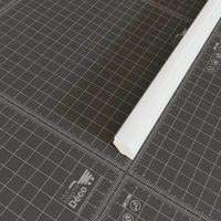 Profilé quart de rond PVC cellulaire uni Haut.17,5mm Longueur 2m50 - Blanc