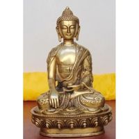 Statue deco,Statue de bouddha tibétain chinois shakyamuni en bronze, 15cm, décoration de mariage en cuivre, laiton - Type 15cm