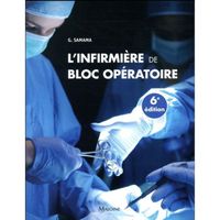 Livre - l'infirmière de bloc opératoire (6e édition)