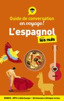 First - Guide de conversation L'espagnol pour les Nuls en voyage, 5e ed - Tarradas Agea David 165x105