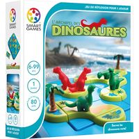 Jeu de réflexion - logique - SMART GAMES - L'Archipel des Dinosaures - 8 pièces - 30 min