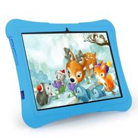 Veidoo Tablette 10 pouces pour enfants, 8Go RAM 128Go ROM, Octa-Core, Android 13 Tablette avec Contrôle Parental APP (Bleu)