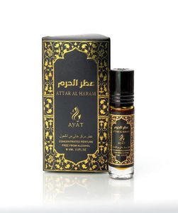 PARFUM  Lot de 6 Huile Parfumé Attar Al Haram 6 ML de Ayat Perfumes - Homme et Femme -  Longue Durée en Flacon Roll-on 6ML -  Parfum halal