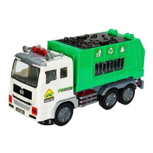 JOUET À BASCULE Jouets de camion à ordures pour garçons et filles de 3 ans – jouet alimenté par friction, véhicules de jeu pour tout-petits