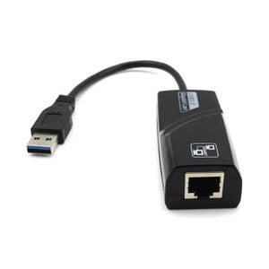 Usb 3 0 A 10 100 1000 Mbps Gigabit Lan Ethernet Rj45 Adaptateur Reseau Pour Pc Xlq70221710 1788 Prix Pas Cher Cdiscount