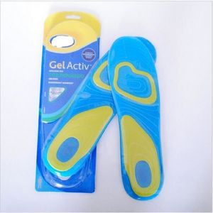 SEMELLE DE CHAUSSURE Semelle de chaussure - GEL ACTIV - souple silicone amortissement - semelles en latex naturel - bleu