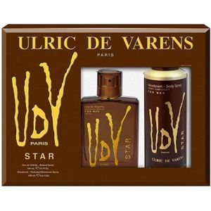 COFFRET CADEAU PARFUM Sets De Parfum Homme - Ulric Varens Coffret Udv Eau Toilette 100 + Déodorant 200 Ml 1 Unité