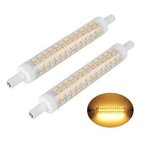 AMPOULE - LED Qiilu lampe halogène à LED 2pcs r7s 10W 120 ampoul