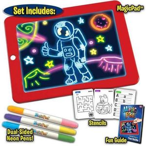 Panneau de notes 3D Led veilleuse créative avec stylo de 7 couleurs, en  acrylique, lumineux, pour bricolage, tableau de notes effaçable, peinture  Doodle pour enfants