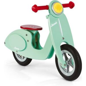 DRAISIENNE Draisienne Scooter Mint JANOD - Pour Enfants de 3 Ans et Plus - Style Rétro - Réglable en Hauteur - Roues Silencieuses