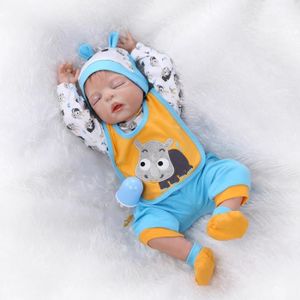 POUPÉE 57cm Baby Soft Vinyl Reborn Doll pleine silicone L