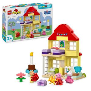ASSEMBLAGE CONSTRUCTION LEGO® DUPLO® 10433 La fête d’anniversaire chez Peppa Pig - Jouet à Construire dès 2 Ans