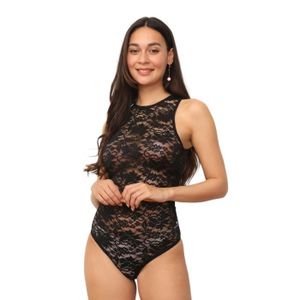 Guêpière Dentelle Noire Grey Velvet - Lingerie Coquine, Tulle Et Dentelle, Neuve étiquetée