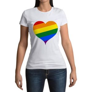 T shirt lgbt femme Clearance