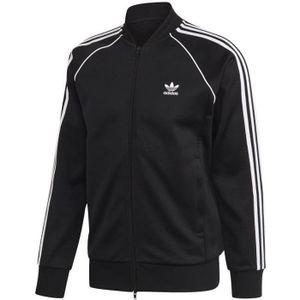 SURVÊTEMENT Veste de survêtement adidas Originals Adicolor Primeblue SST - Homme - Noir/blanc - Imperméable et Respirant